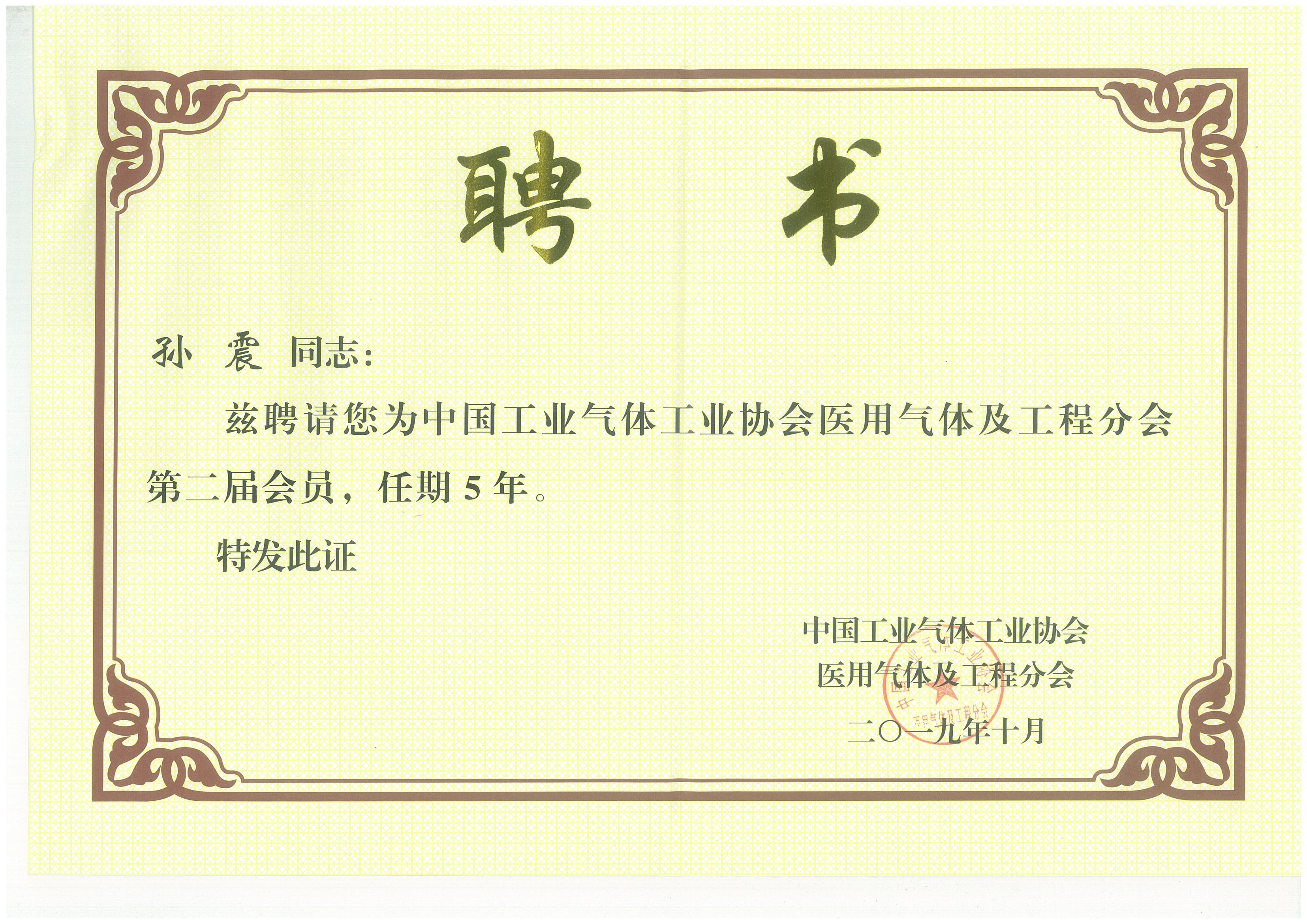 中国工业气体工业协会会员